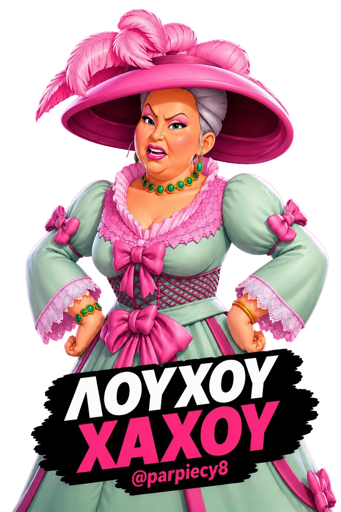 Λούχου Χάχου Parpiecy8! T Shirt